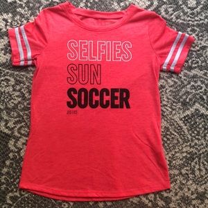 Justice Selfies Sun and Soccer